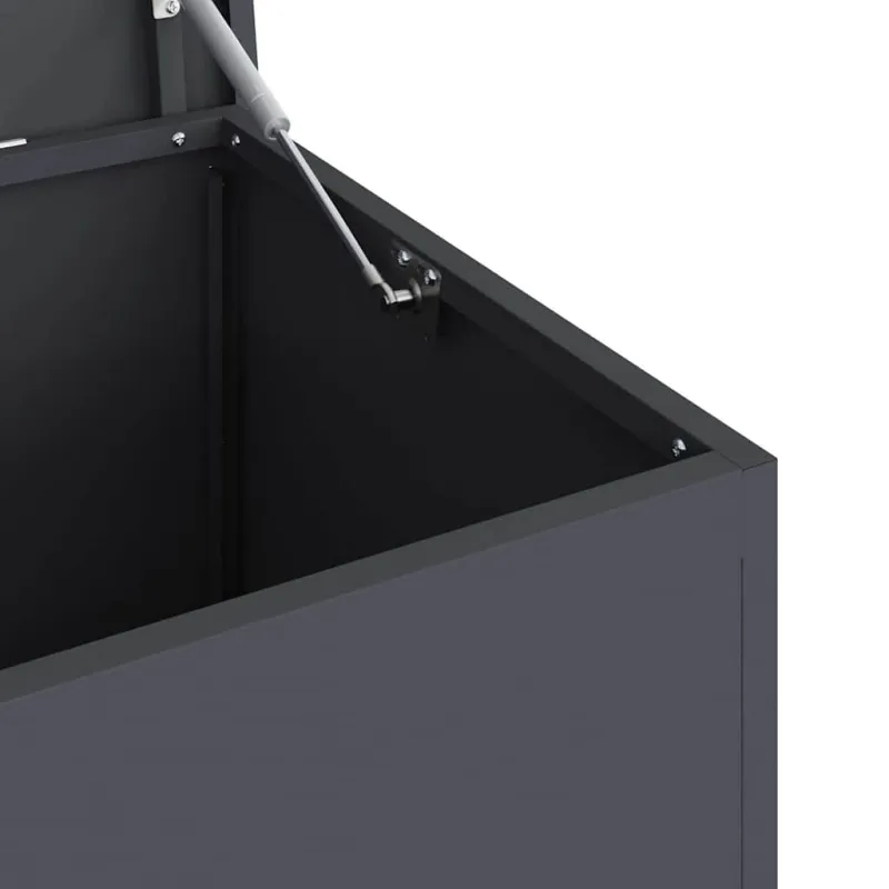 Lauko saugojimo dėžė Antracitas 100 x 50,5 x 50 cm Plienas
