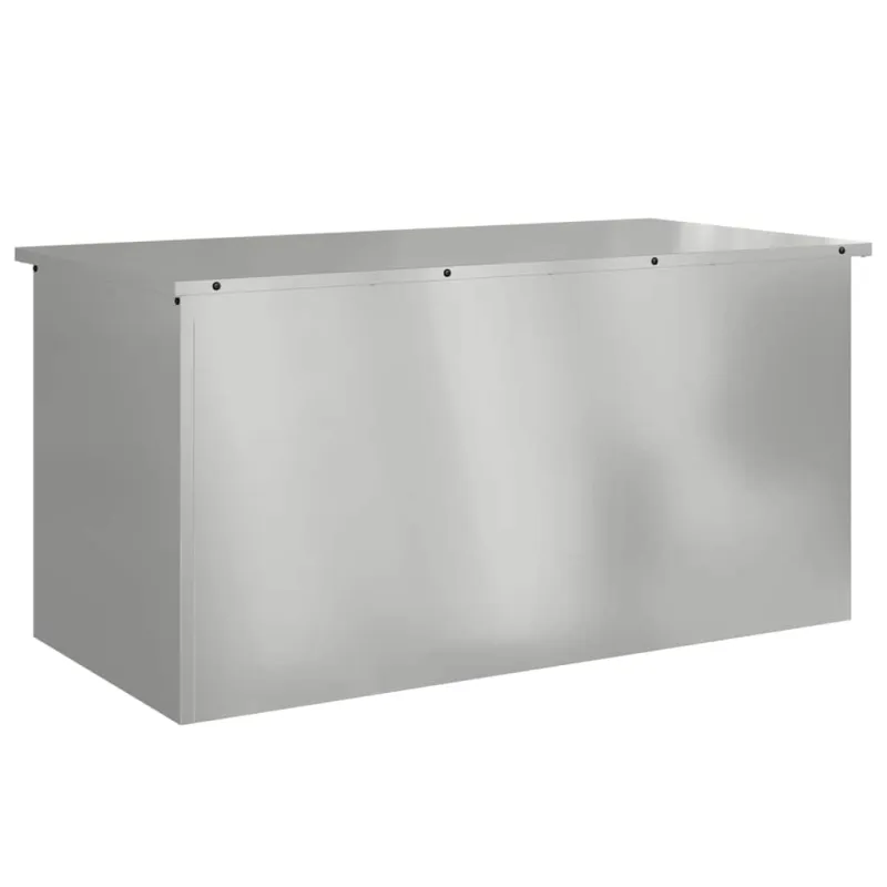 Lauko saugojimo dėžė Sidabro 100 x 50,5 x 50 cm Plienas