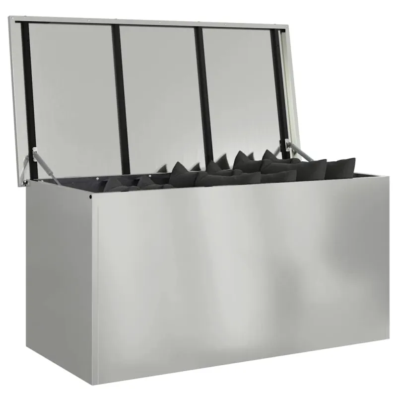 Lauko saugojimo dėžė Sidabro 100 x 50,5 x 50 cm Plienas