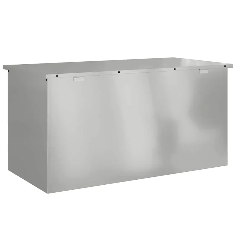 Lauko saugojimo dėžė Sidabro 100 x 50,5 x 50 cm Plienas