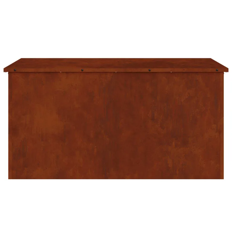 Lauko saugojimo dėžė Rūdijanti 100 x 50,5 x 50 cm Plienas