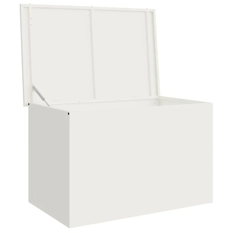 Lauko saugojimo dėžė Balta 80 x 50,5 x 50 cm Plienas