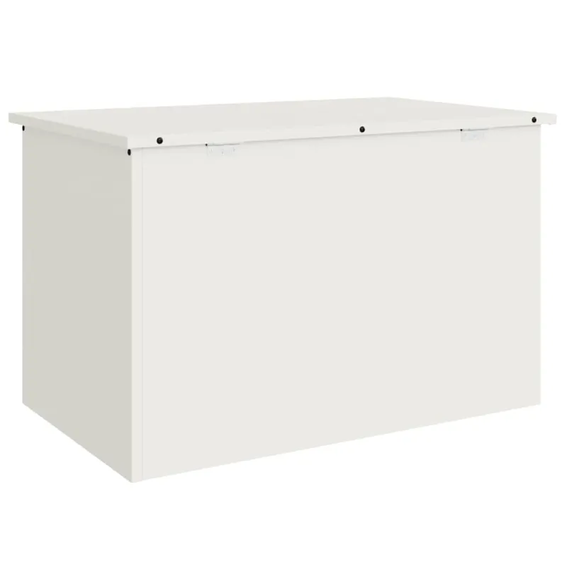 Lauko saugojimo dėžė Balta 80 x 50,5 x 50 cm Plienas