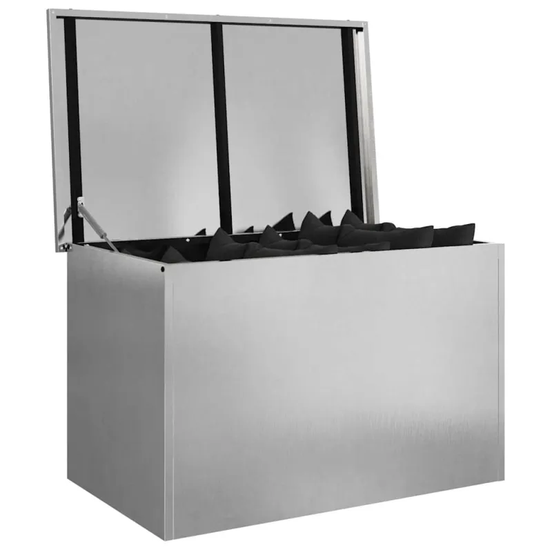Lauko saugojimo dėžė Sidabro 80 x 50,5 x 50 cm Plienas