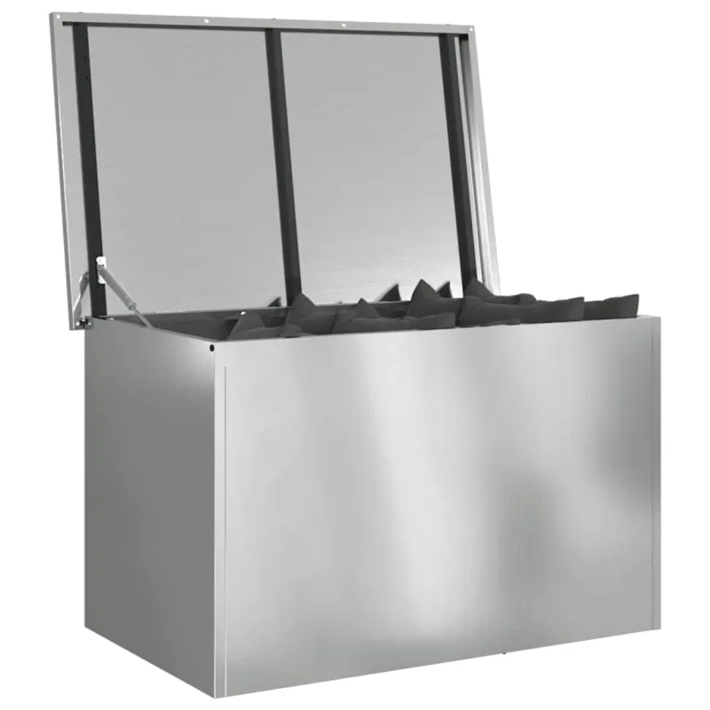 Lauko saugojimo dėžė Sidabro 80 x 50,5 x 50 cm Plienas