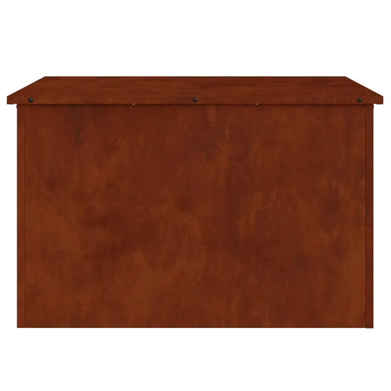 Lauko saugojimo dėžė Rūdijanti 80 x 50,5 x 50 cm Plienas