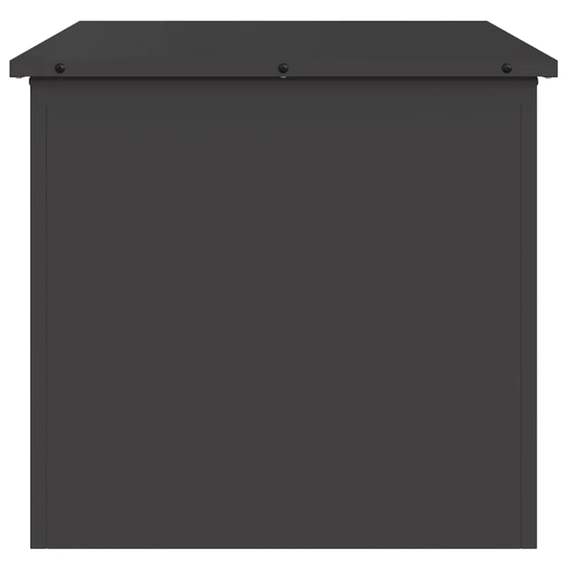 Lauko saugojimo dėžė Juoda 55 x 50,5 x 50 cm Plienas
