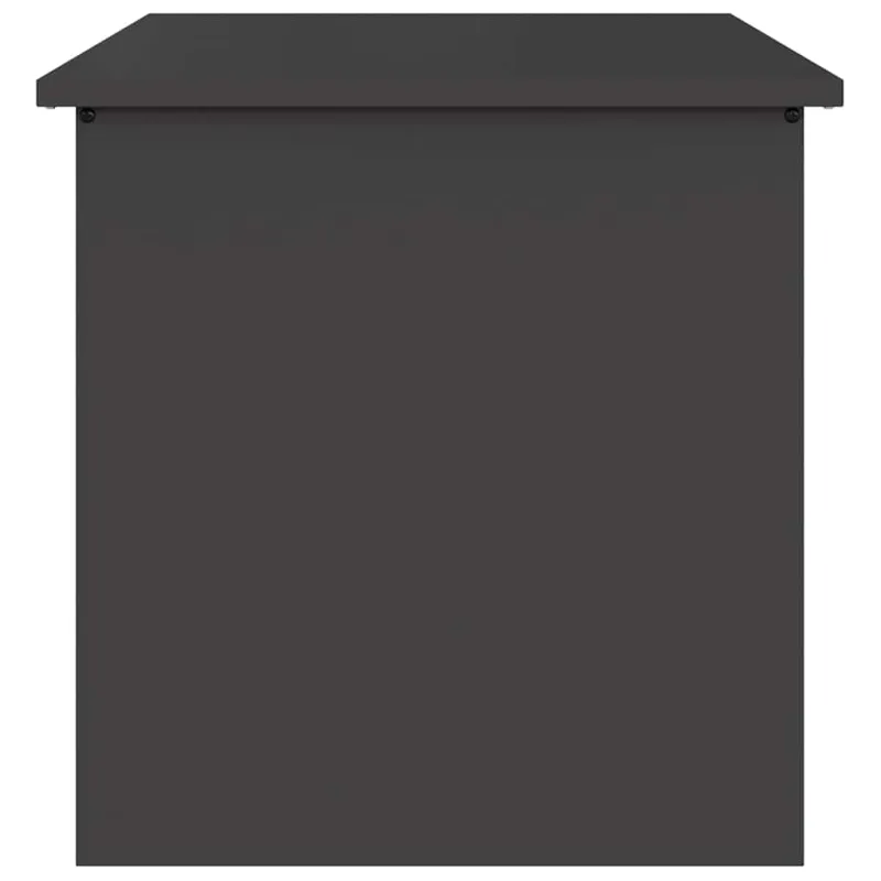 Lauko saugojimo dėžė Juoda 55 x 50,5 x 50 cm Plienas