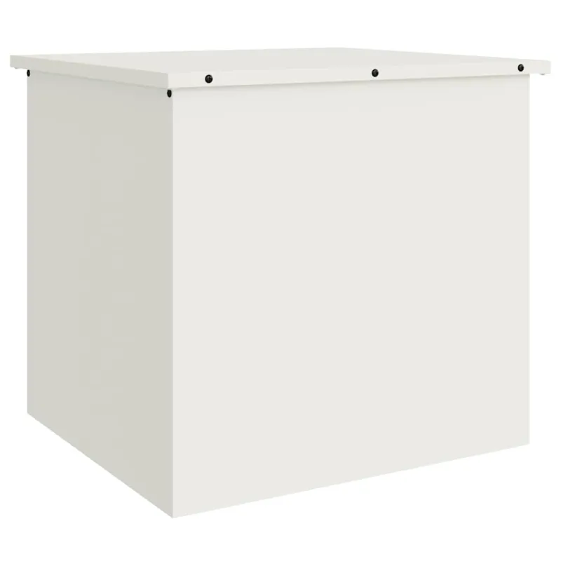 Lauko saugojimo dėžė Balta 55 x 50,5 x 50 cm Plienas