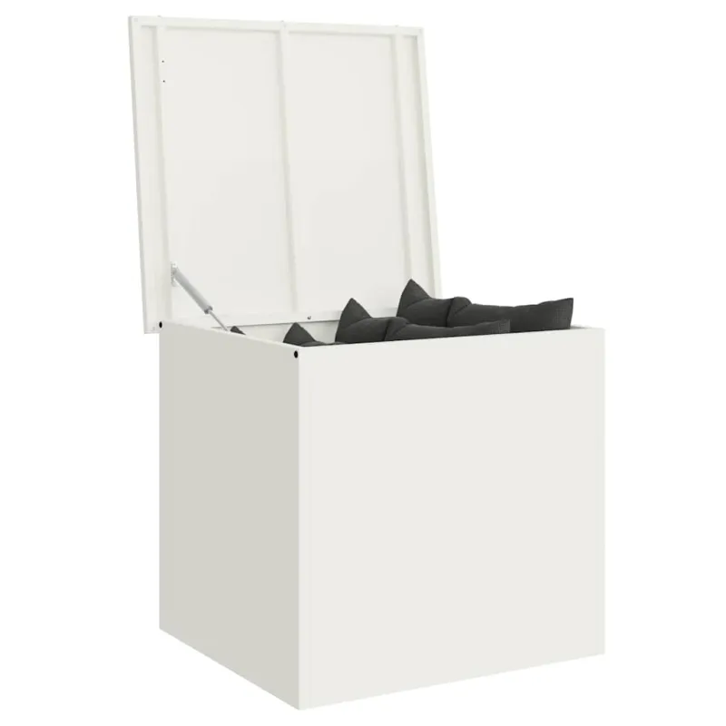 Lauko saugojimo dėžė Balta 55 x 50,5 x 50 cm Plienas