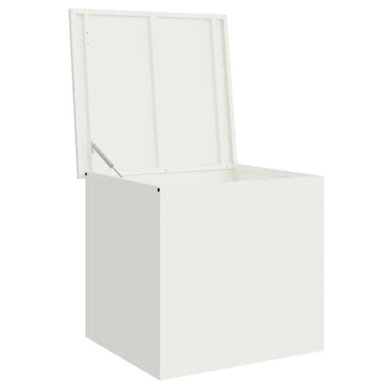 Lauko saugojimo dėžė Balta 55 x 50,5 x 50 cm Plienas