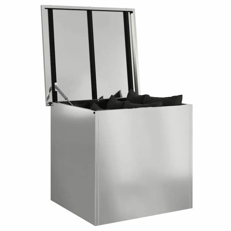 Lauko saugojimo dėžė Sidabro 55 x 50,5 x 50 cm Plienas