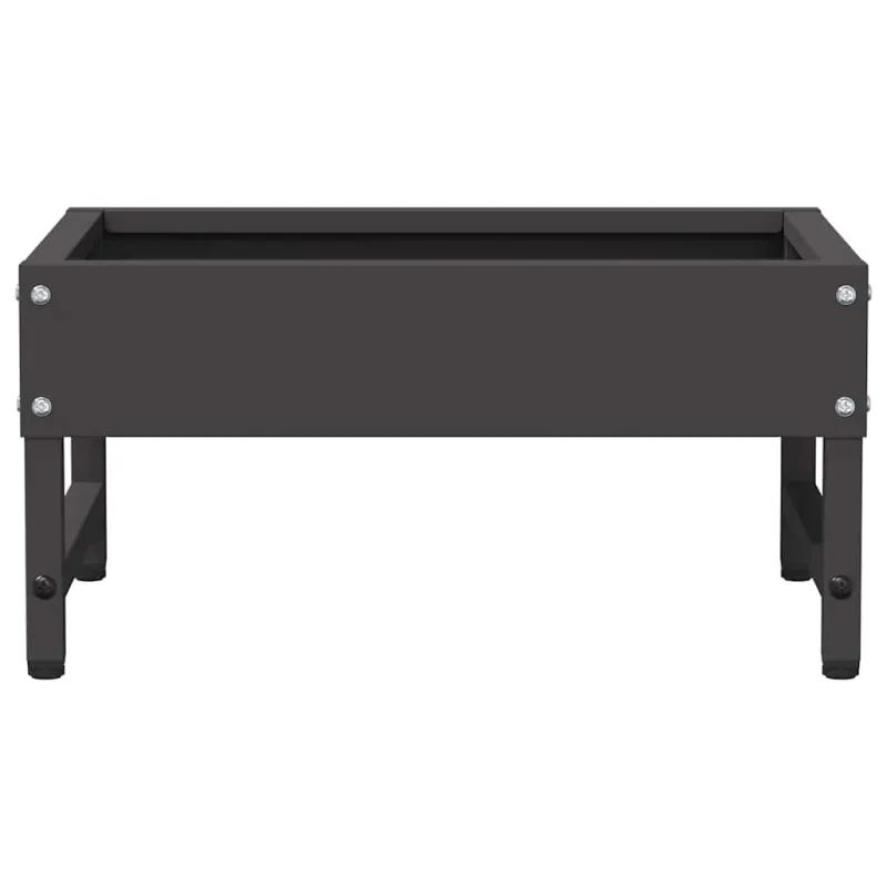 Paukščių šėrykla Juoda 80 x 28 x 13.5 cm