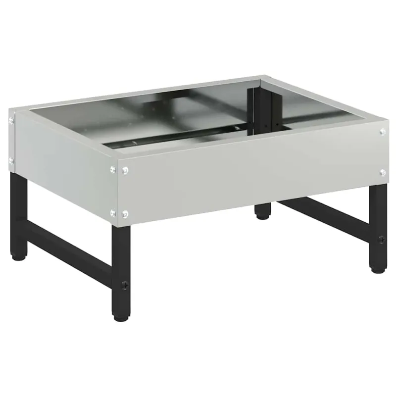 Paukščių šėrykla Sidabro 80 x 28 x 13.5 cm Cinkuota plienas