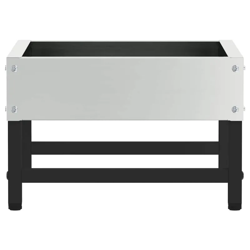 Paukščių šėrykla Sidabro 80 x 28 x 13.5 cm Cinkuota plienas
