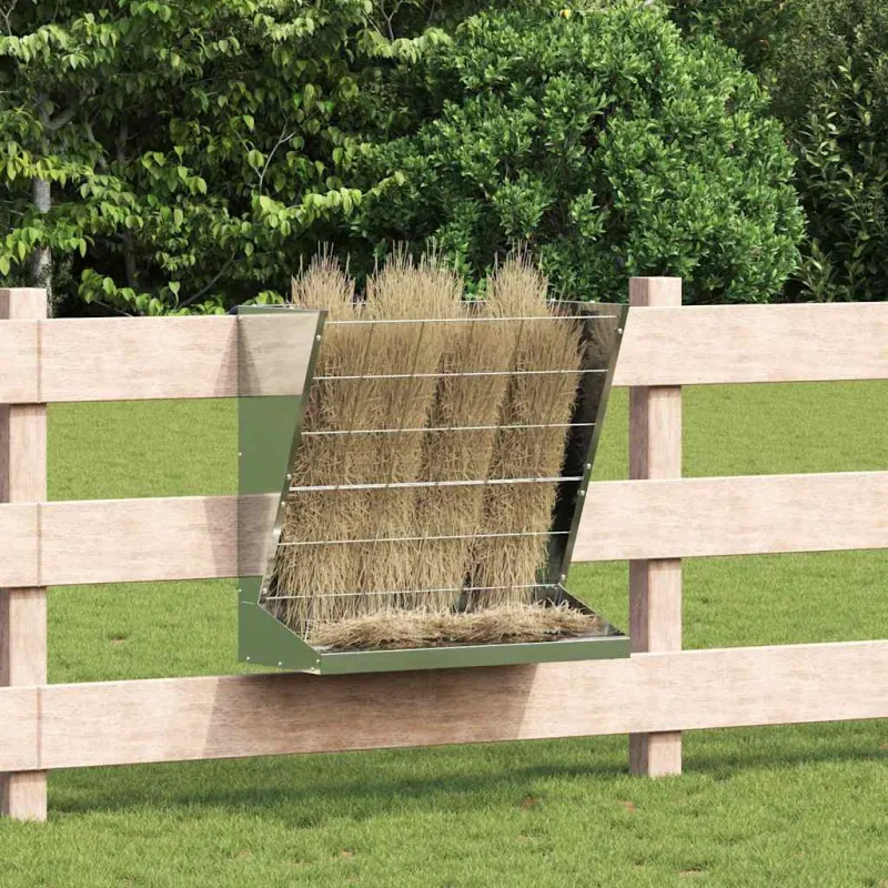 Šieno šėriklas Sidabro 71 x 33 x 70 cm Cinkuota plienas