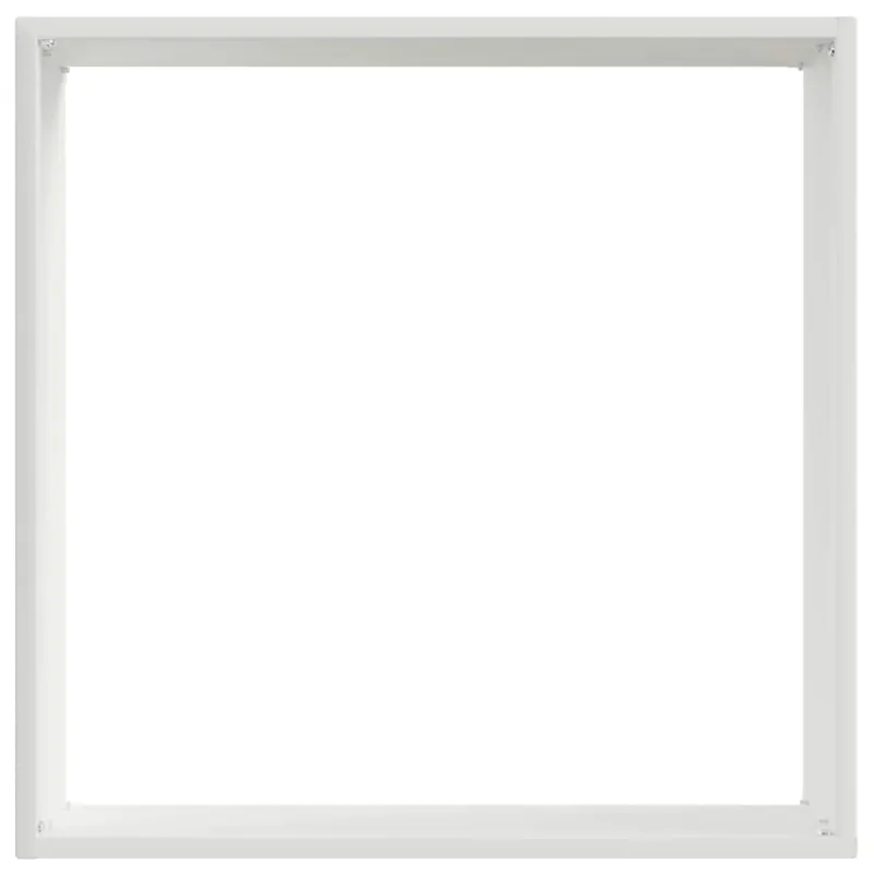 Vejo kraštas 6 pcs Balta 40 x 40 x 13 cm Plienas
