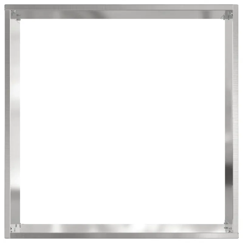 Vejo kraštas 6 pcs Sidabro 40 x 40 x 13 cm Nerūdijantis Plienas