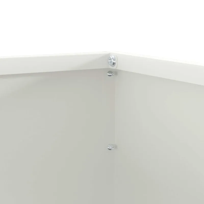 Vejo kraštas Balta 50 x 50 x 13 cm Plienas