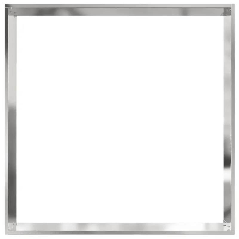 Vejo kraštas Sidabro 60 x 60 x 13 cm Nerūdijantis Plienas