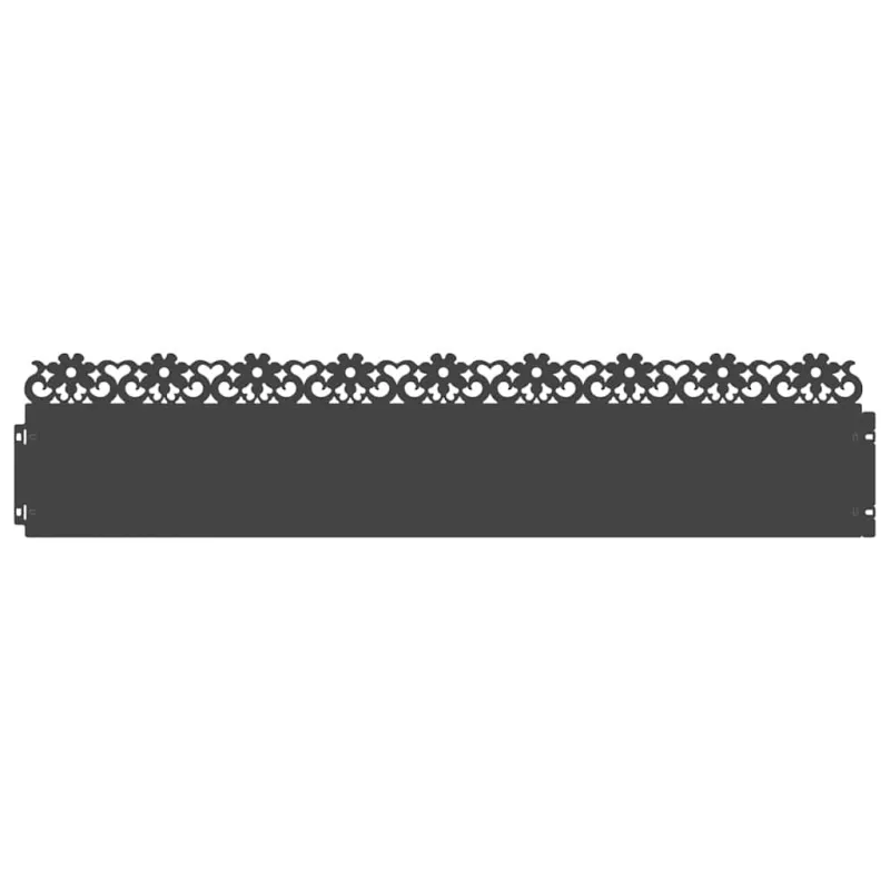 Vejos borteliai 20 pcs Juoda 103 x 0,05 x 22 cm Plienas