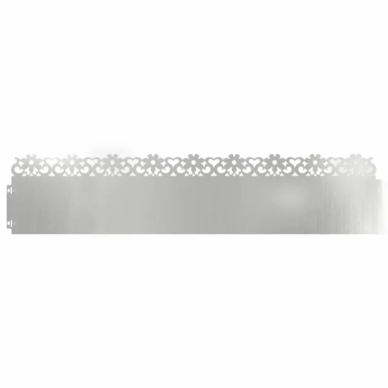 Vejos borteliai 10 pcs Sidabro 103 x 0,05 x 22 cm
