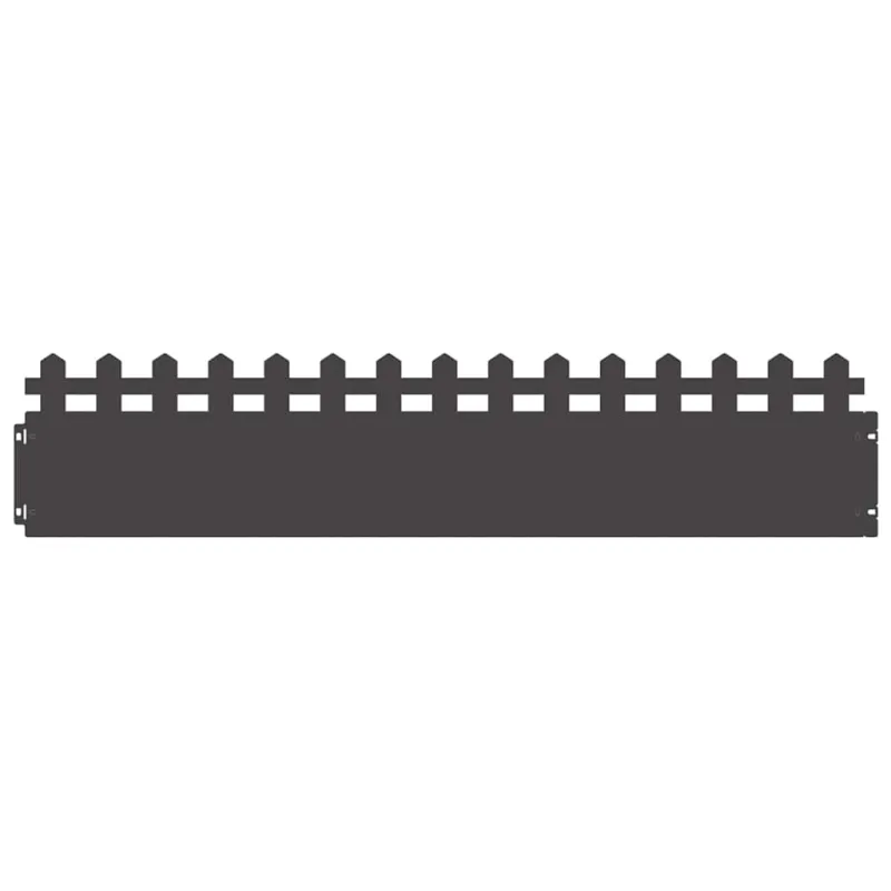 Vejos borteliai 20 pcs Juoda 103 x 0,05 x 22 cm Plienas