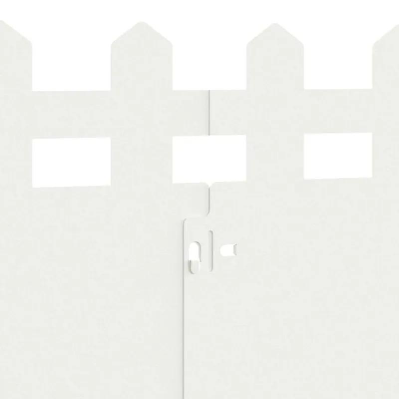 Vejos borteliai 10 pcs Balta 103 x 0,05 x 22 cm Plienas