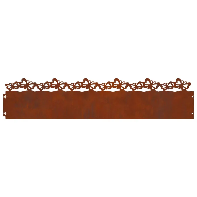 Vejos borteliai 10 pcs Rūdijanti 103 x 0,05 x 22 cm
