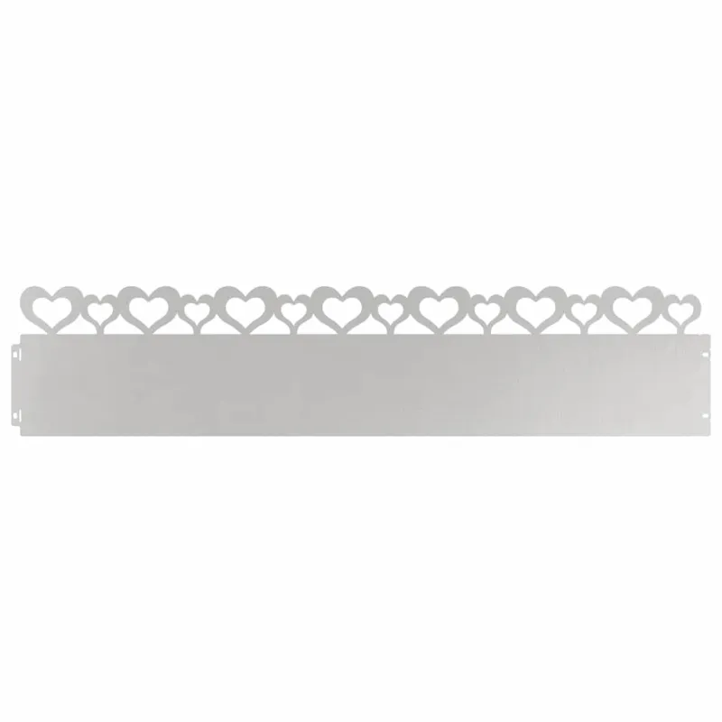 Vejos borteliai 10 pcs Sidabro 103 x 0,05 x 22 cm