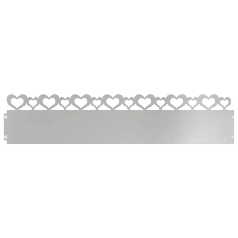 Vejos borteliai 20 pcs Sidabro 103 x 0,05 x 22 cm