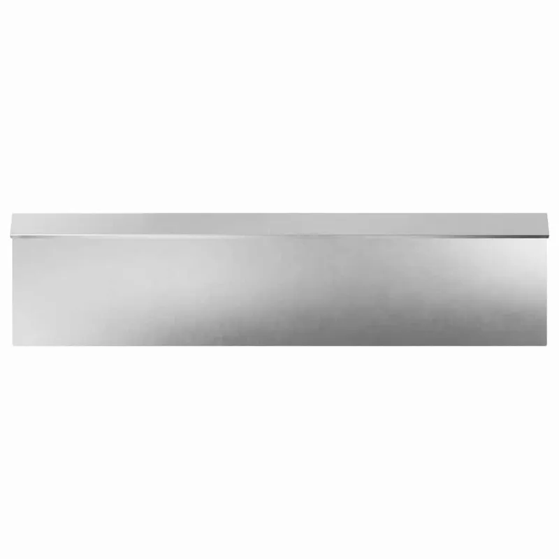 Sraigių tvora 4 pcs Sidabro 100 x 3,5 x 25 cm