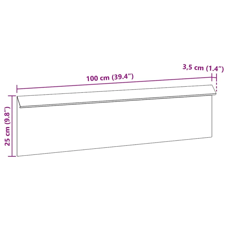 Sraigių tvora 4 pcs Rūdijanti 100 x 3,5 x 25 cm