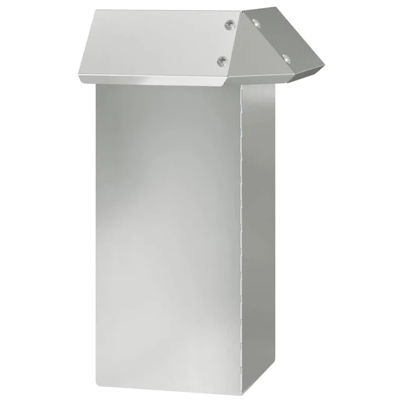Sraigių tvora Sidabro 13,5 x 13,5 x 25 cm Cinkuota plienas