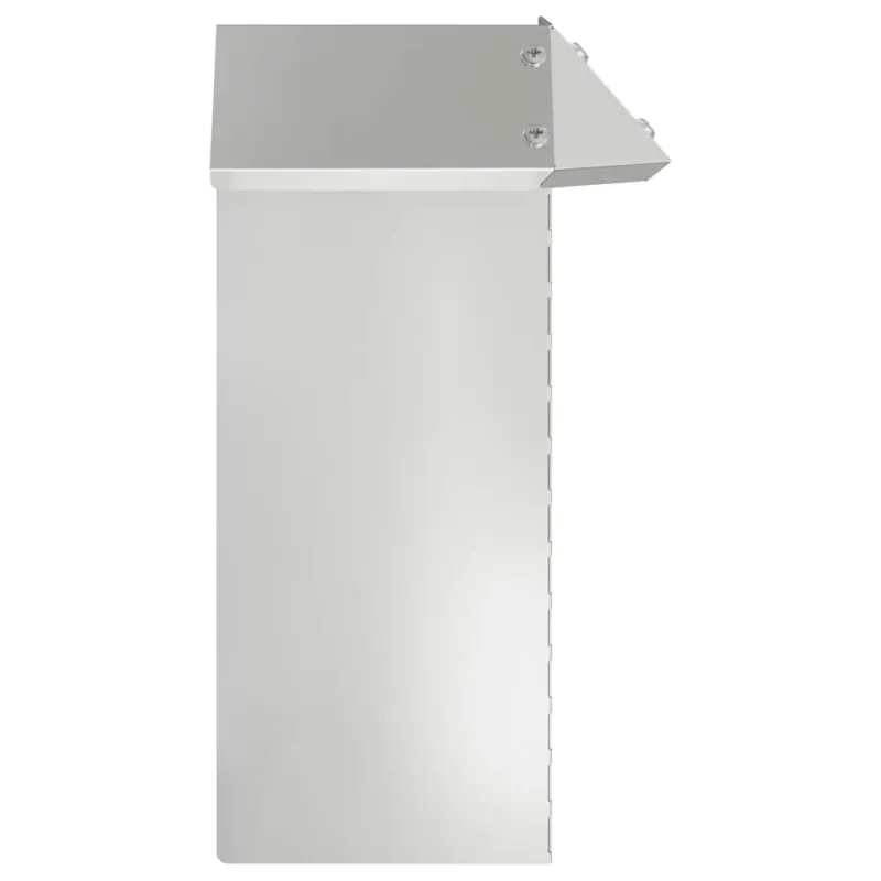 Sraigių tvora Sidabro 13,5 x 13,5 x 25 cm Cinkuota plienas