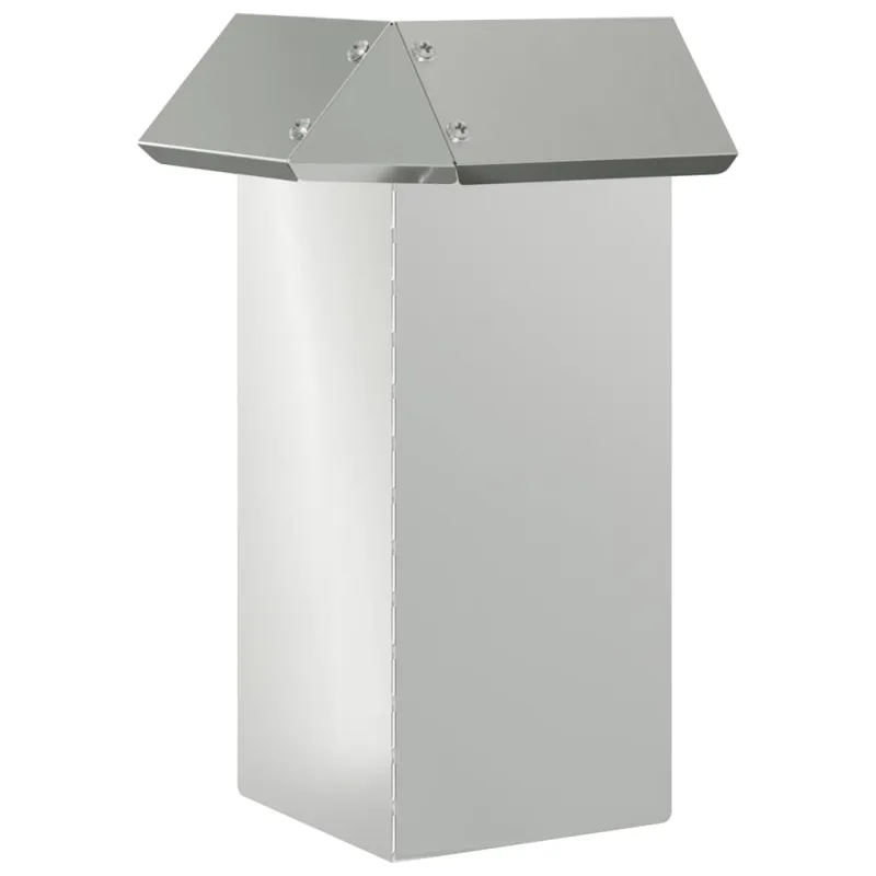 Sraigių tvora Sidabro 13,5 x 13,5 x 25 cm Cinkuota plienas