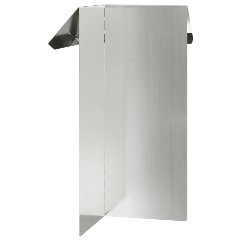 Sraigių tvora Sidabro 13,5 x 13,5 x 25 cm Cinkuota plienas