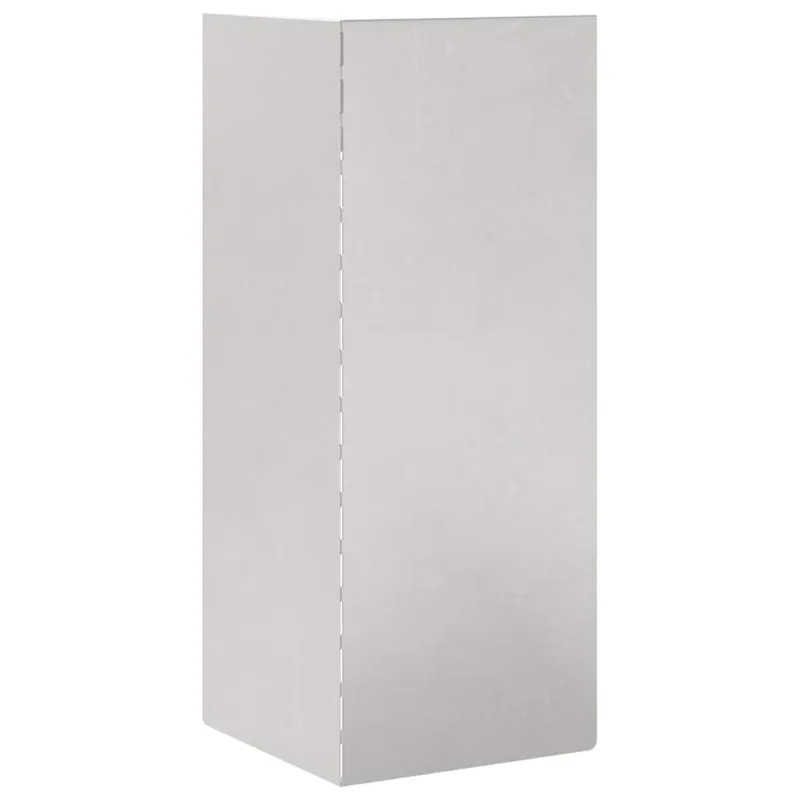 Sraigių tvora Sidabro 10 x 10 x 25 cm Nerūdijantis Plienas