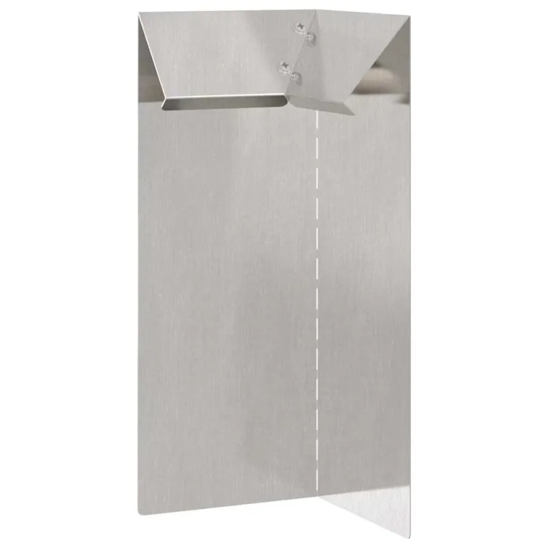 Sraigių tvora 4 pcs Sidabro 10 x 10 x 25 cm