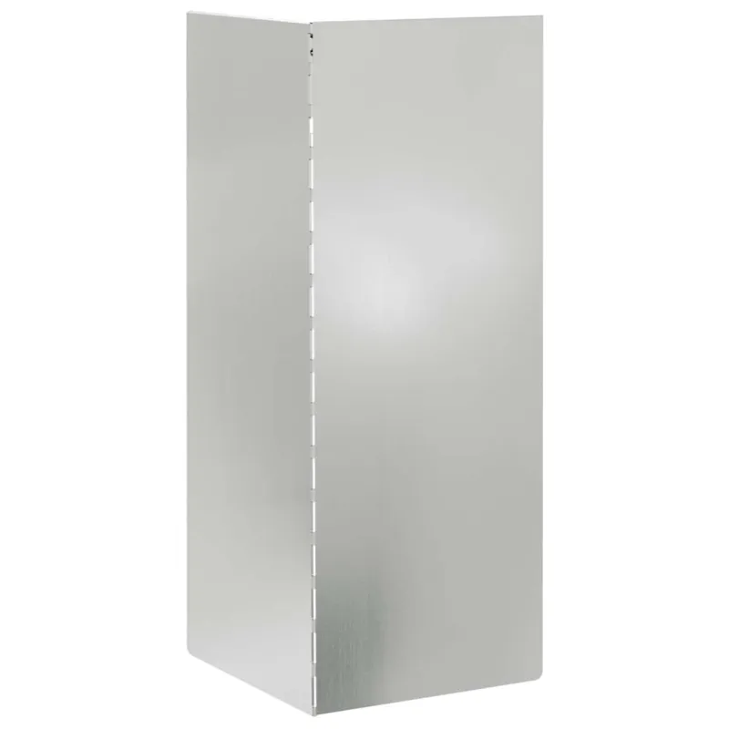 Sraigių tvora Sidabro 10 x 10 x 25 cm Cinkuota plienas