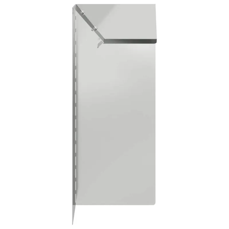 Sraigių tvora 4 pcs Sidabro 10 x 10 x 25 cm Cinkuota plienas