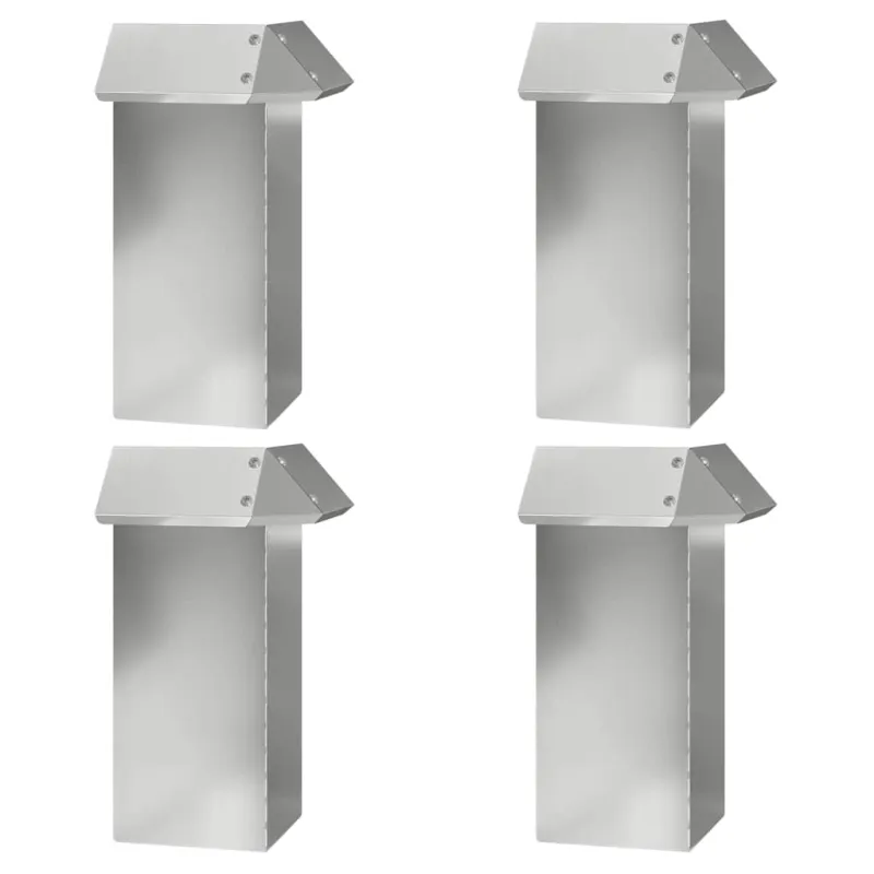 Sraigių tvoros 8 pcs Sidabro Cinkuota plienas