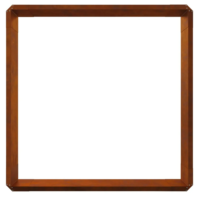 Sraigių tvoros 8 pcs Rūdijanti