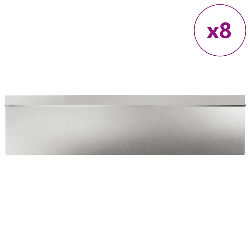 Sraigių tvoros 12 pcs Sidabro Nerūdijantis Plienas