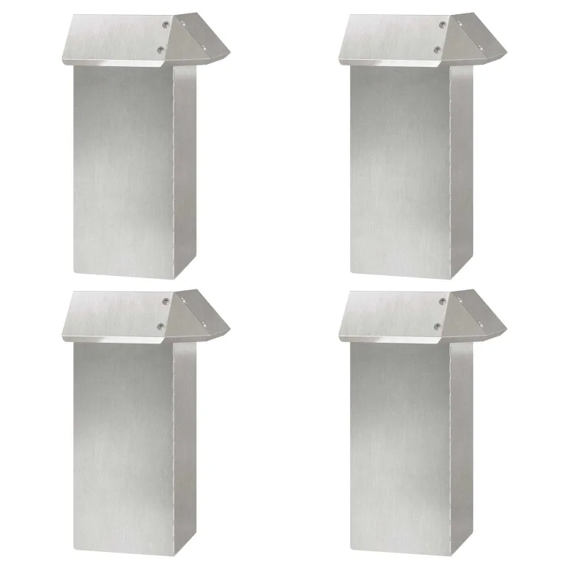 Sraigių tvoros 12 pcs Sidabro Nerūdijantis Plienas