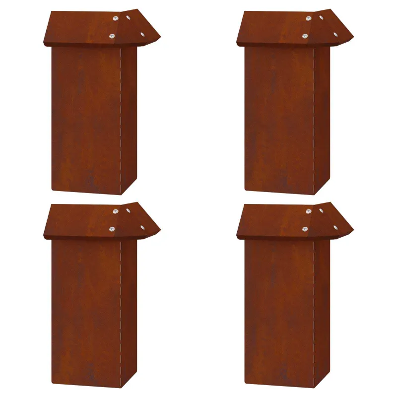 Sraigių tvoros 12 pcs Rūdijanti