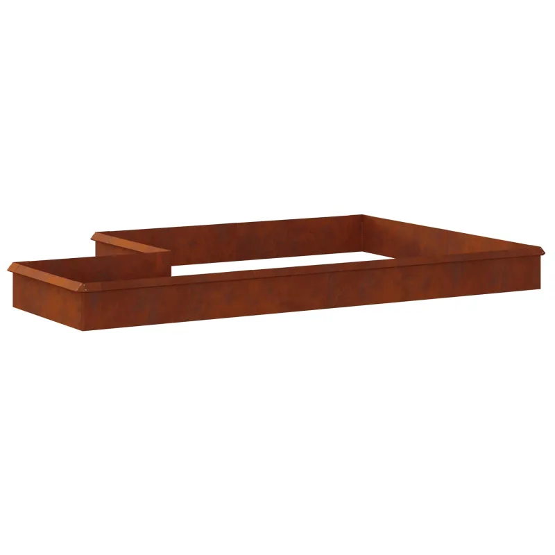 Sraigių tvoros 16 pcs Rūdijanti