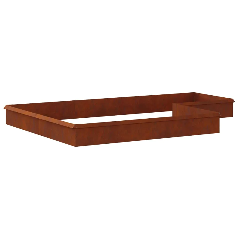 Sraigių tvoros 16 pcs Rūdijanti