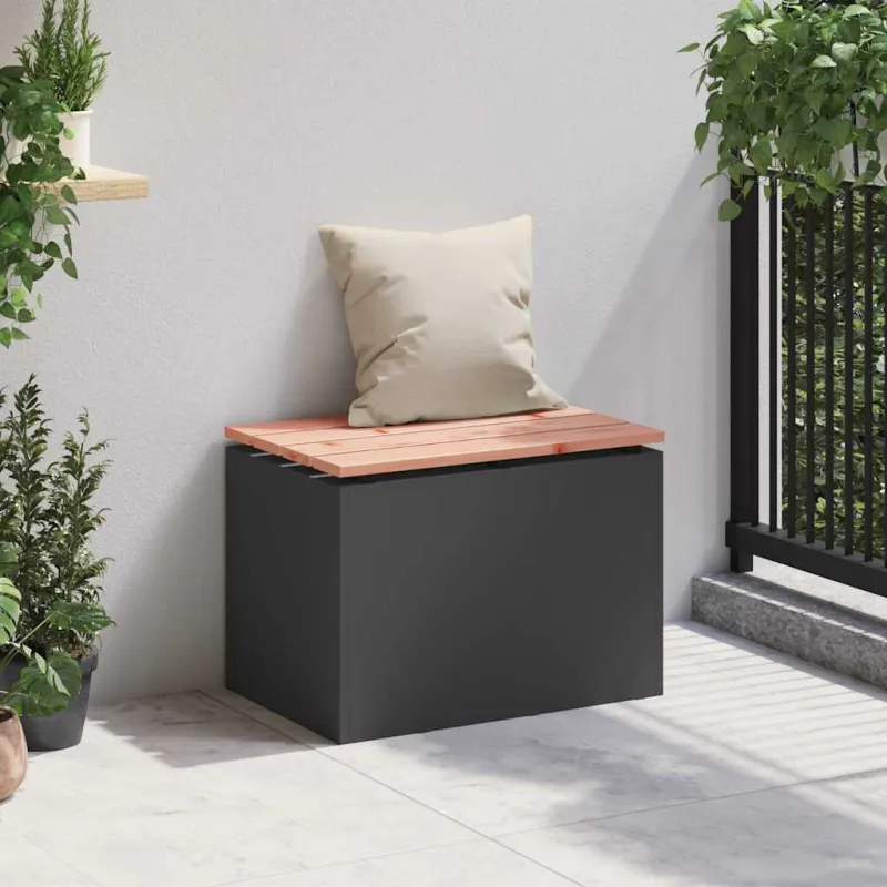 Sodo suolas Juoda 60 x 40 x 43 cm