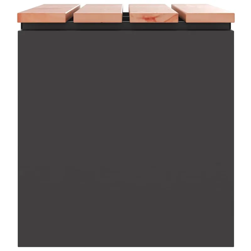Sodo suolas Juoda 60 x 40 x 43 cm